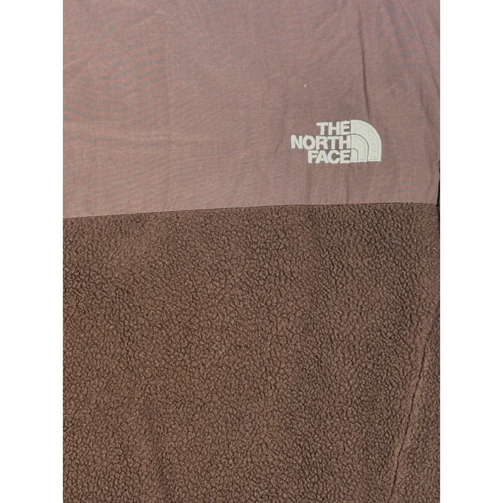 The North Face Men's Denali Polartec Fleece Jacket Large Brown Y2K Vintage 2007